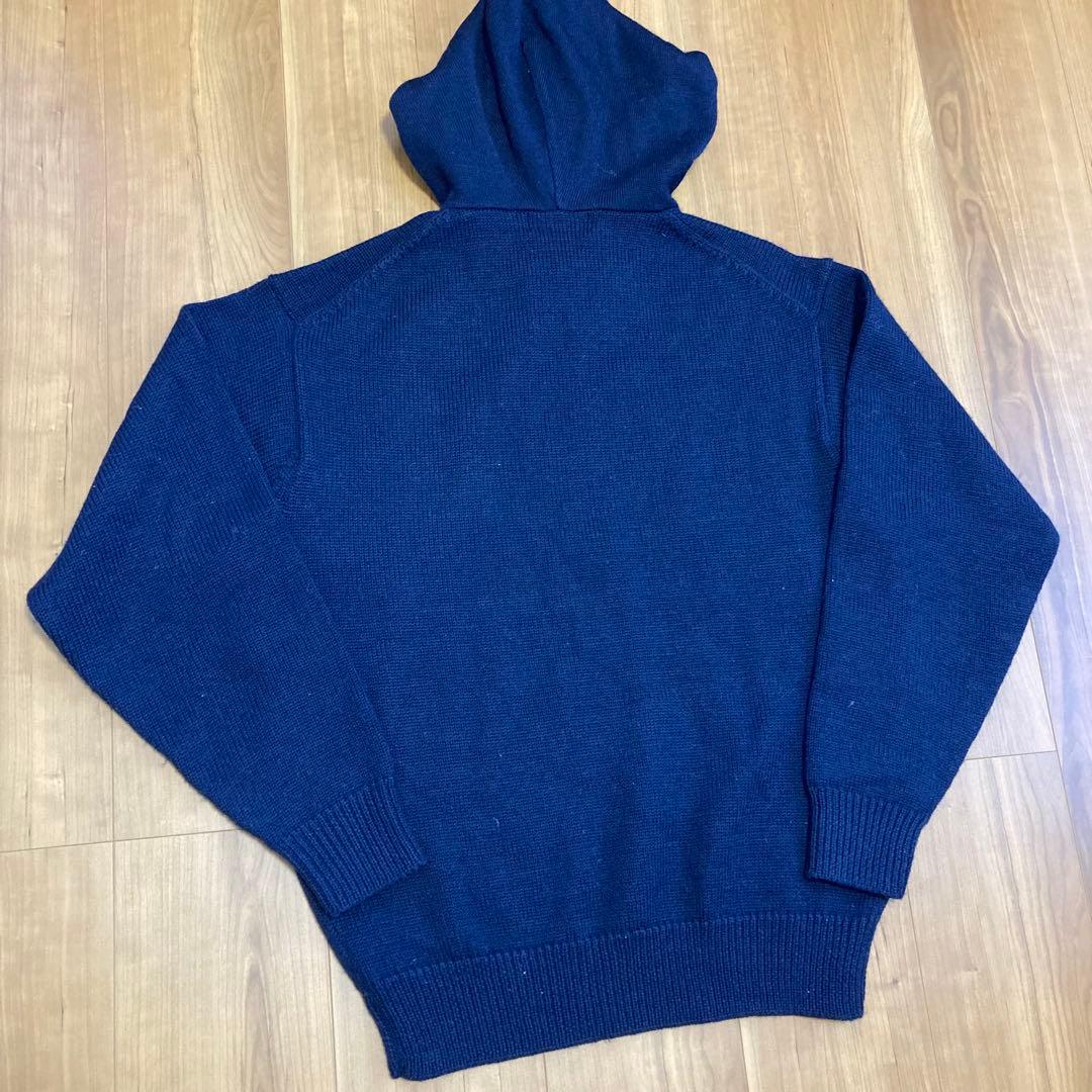 CHAPS RALPH LAUREN ニットセーター 90s ネイビー 星条旗