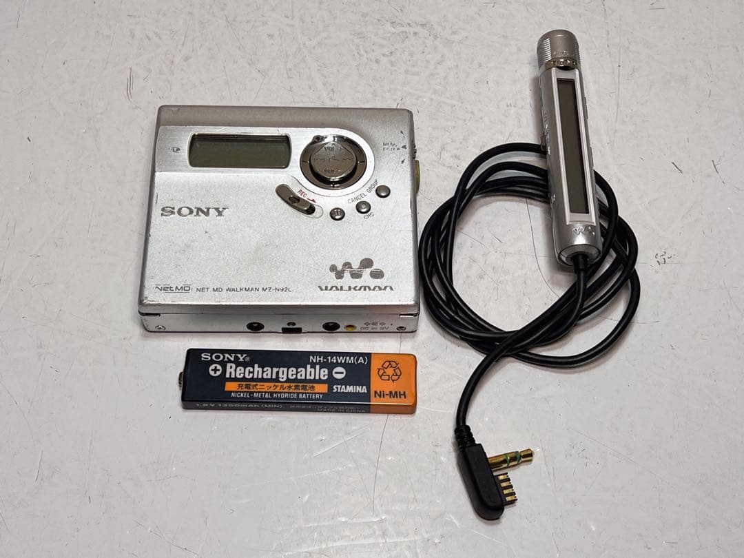SONY ポータブルMDレコーダー MZ-N920