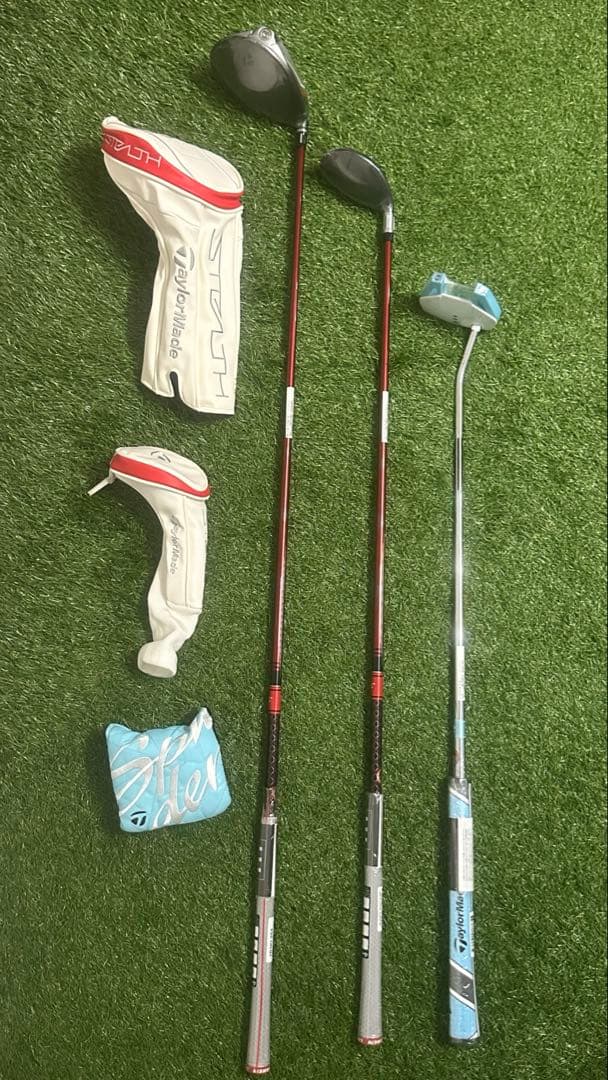 【新品未使用】テーラーメイド レディースゴルフセット / パーリーゲイツ バッグ