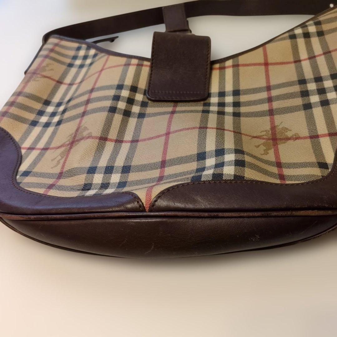 Burberry チェック柄 ショルダーバッグ