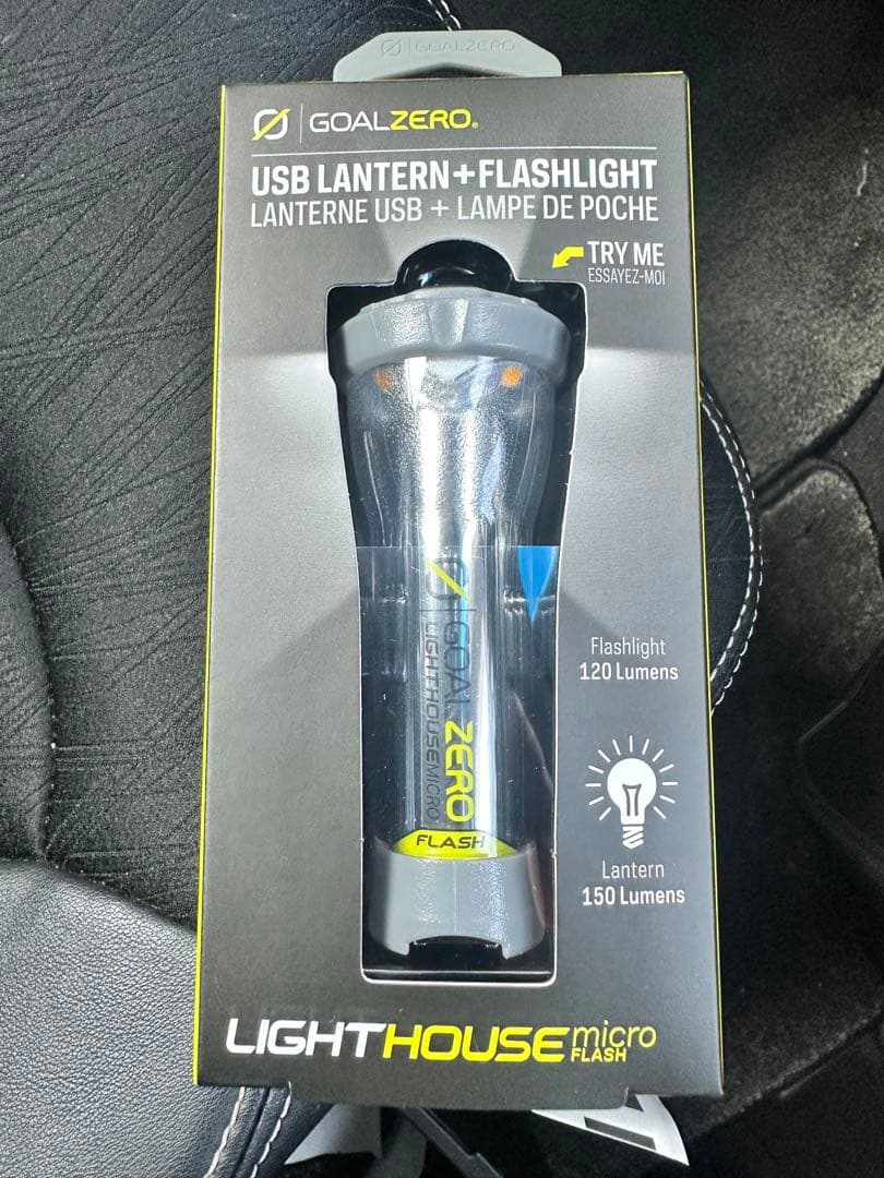 ★日本別注　グレー　ゴールゼロ Lighthouse Micro Flash