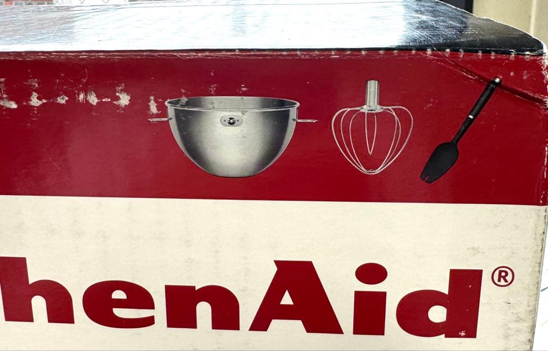 KitchenAid 5.5クォート　3クォート付　ブルーKSM55SJSXMI