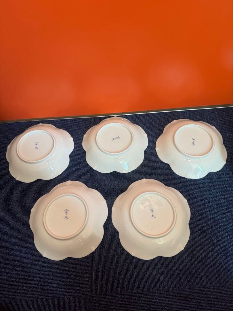 2024 深川製磁　桜　和皿　5客　未使用