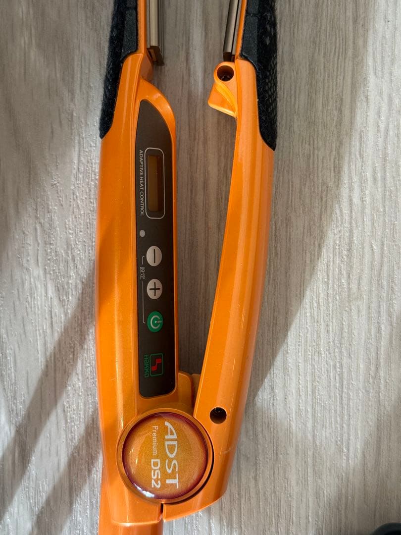 美品　ADST D52 ストレートヘアアイロン オレンジ　アドスト正規品