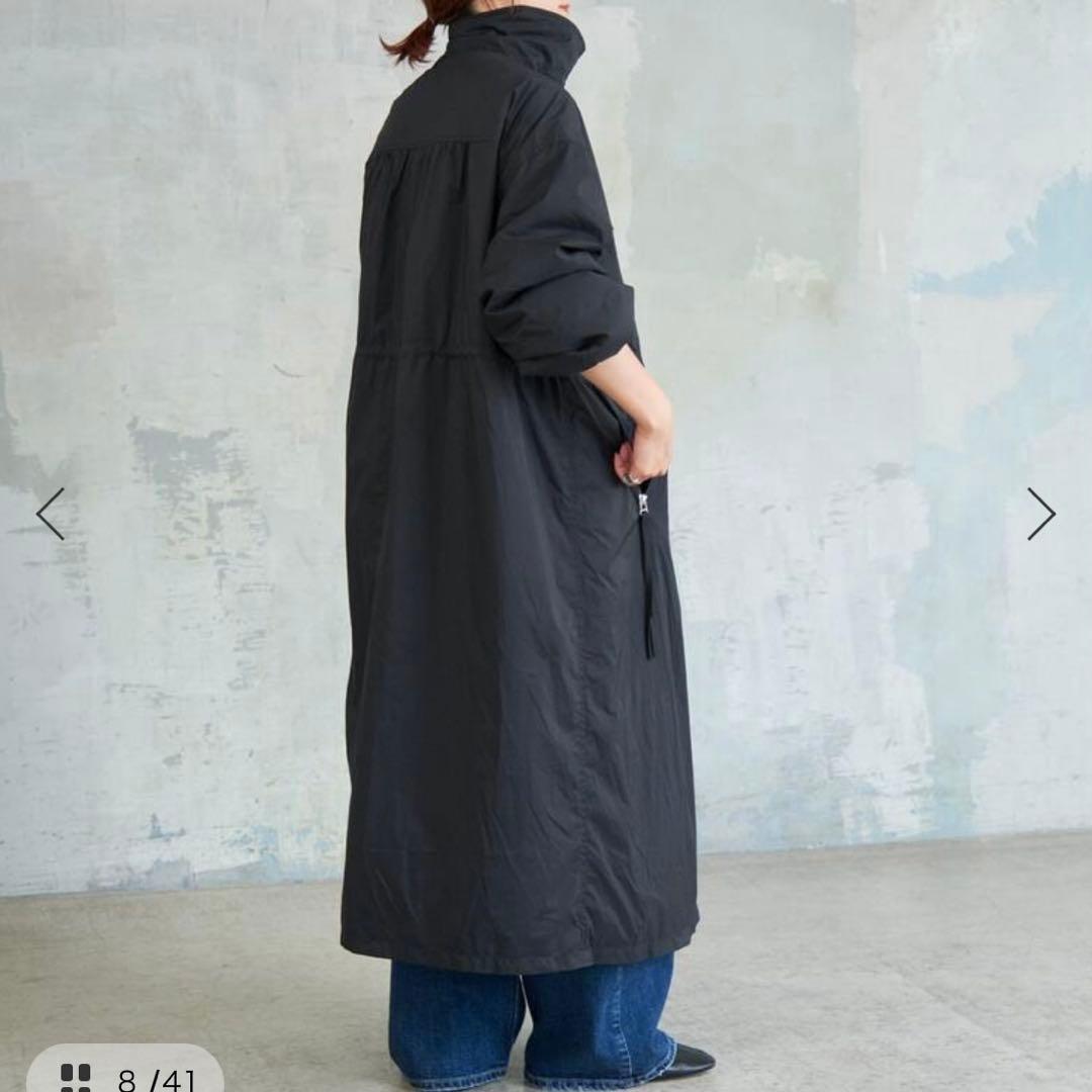 Spick and Span撥水パディングコート　ブラック　M