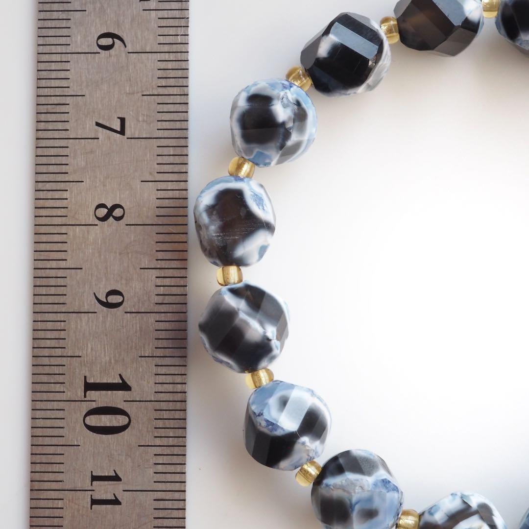 【Noel】天然アバロンシェルのデザインネックレストップ