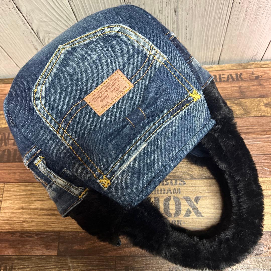 ♾専用♾ ふんわりトートバッグ▸︎▹︎デニムリメイク▸︎▹︎ハンドメイド