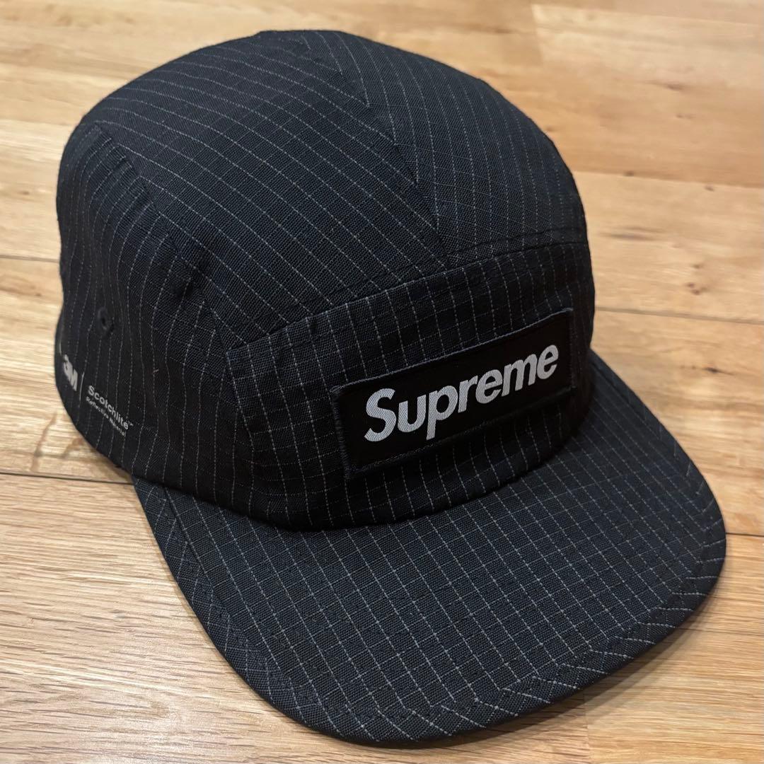 帽子 Supreme 24SS Reflective Ripstop Camp Cap