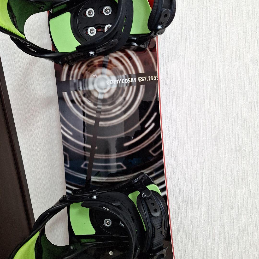 スノーボードセット　コスビー156cm　ZUMA　M-L　未使用に近い使用5時間