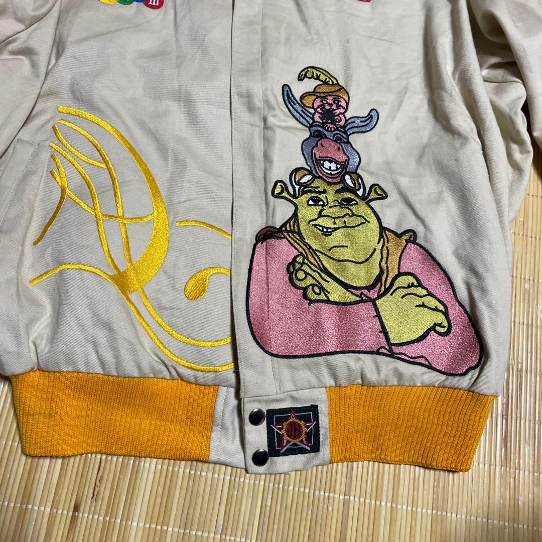 古着　m&m's シェレック刺繍ジャケット
