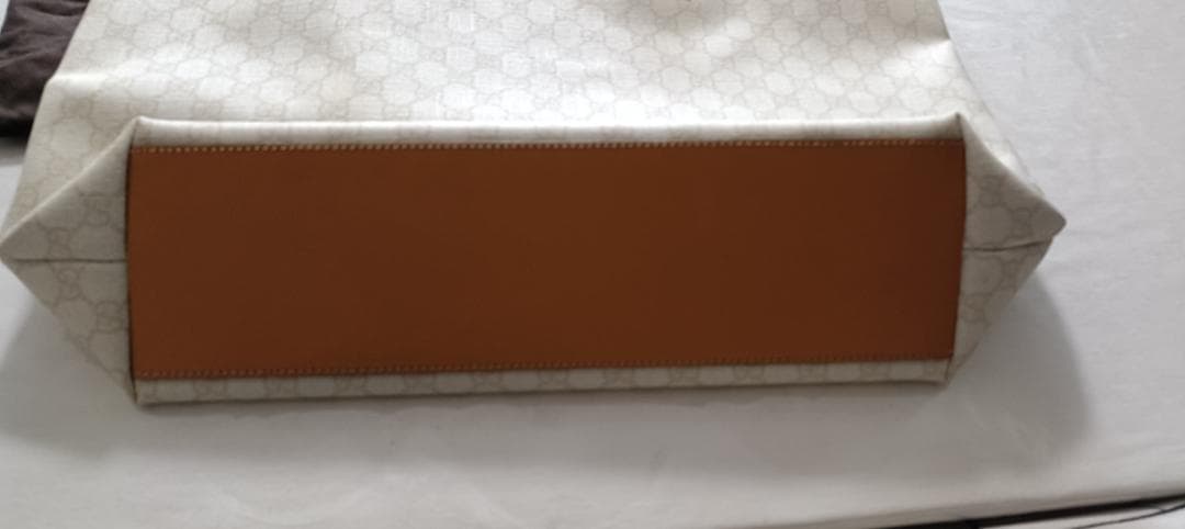 【ほぼ未使用品正規品】グッチ トートバッグ GGスプリーム キャンバス×レザー