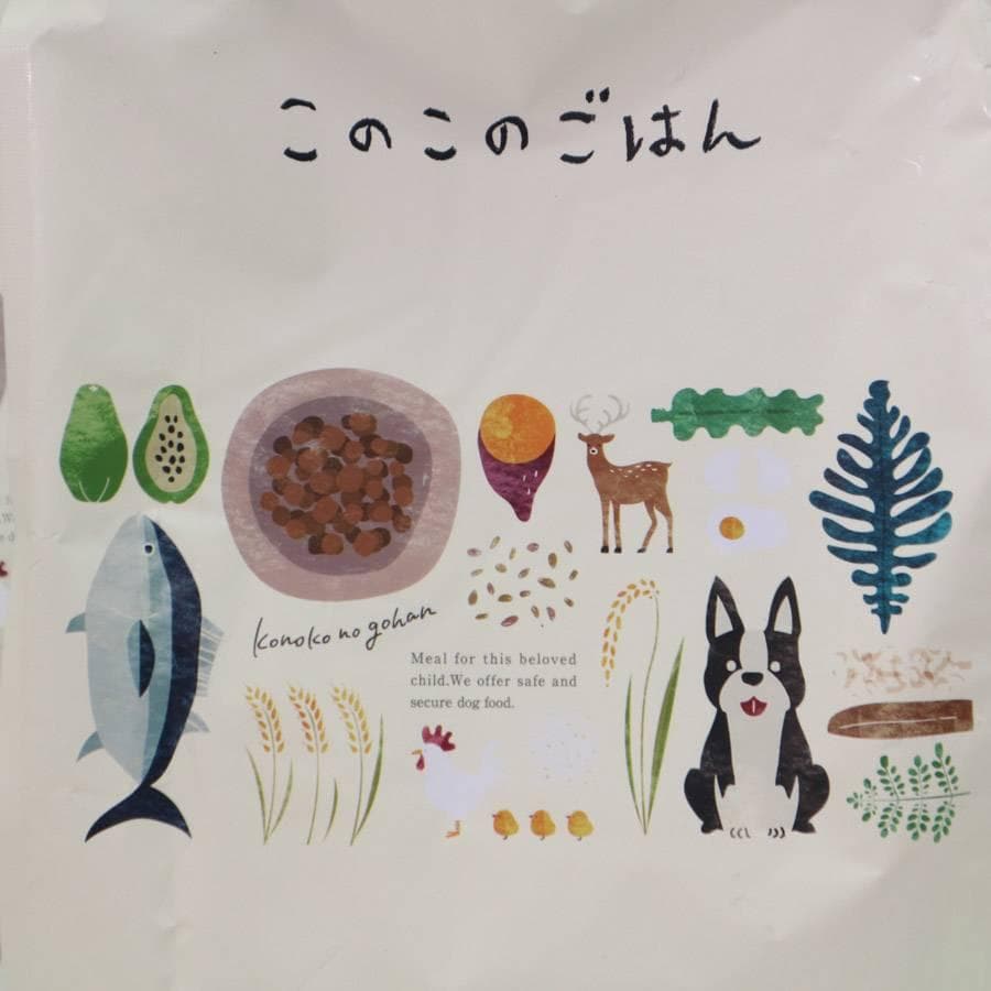 コノコトトモニ このこのごはん ドッグフード 1kg×3袋 小型犬健康サポート