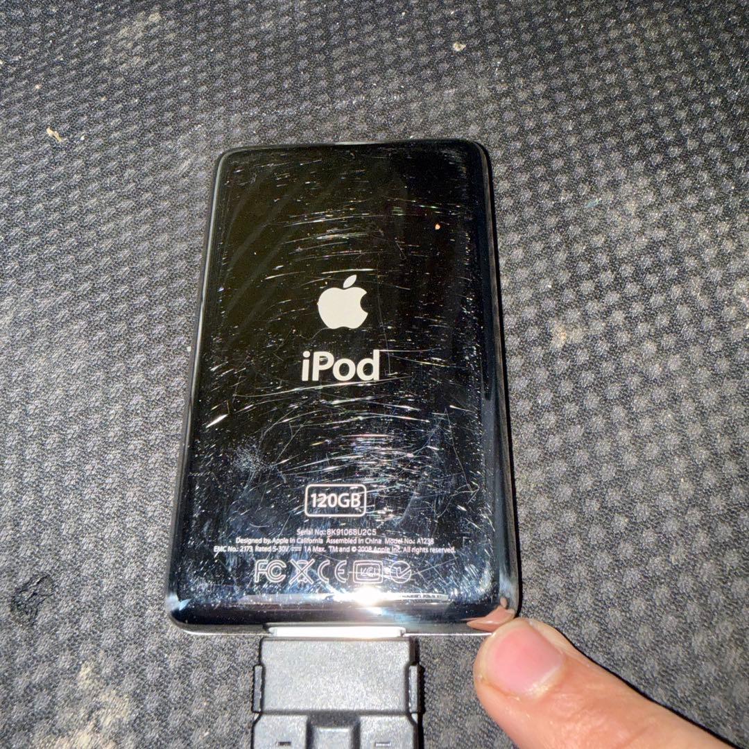 iPod 120GB ホールド機能付き