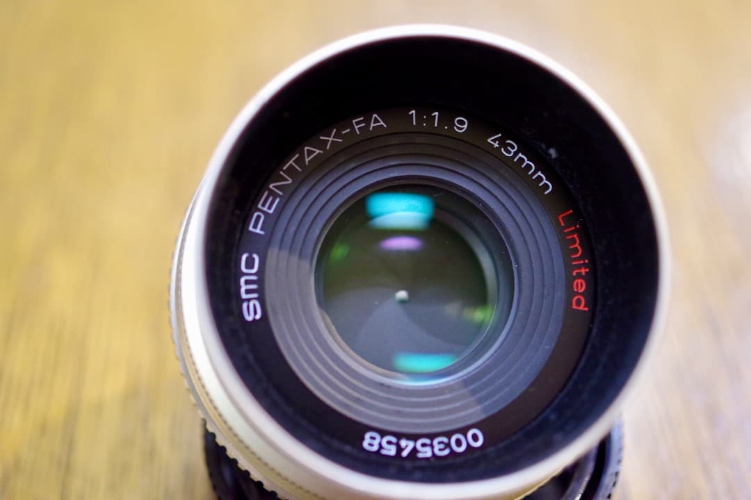 レンズ(単焦点) PENTAX FA43mmF1.9 Limited