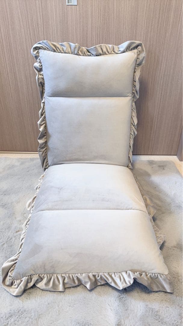 【オンラインショップ限定】カラン フロアチェア ハイバック グレー