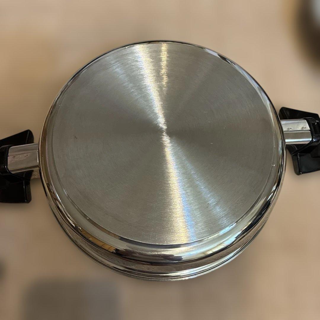 ロイヤルエイト eightIH対応 両手鍋 フライパン一部凹みあり