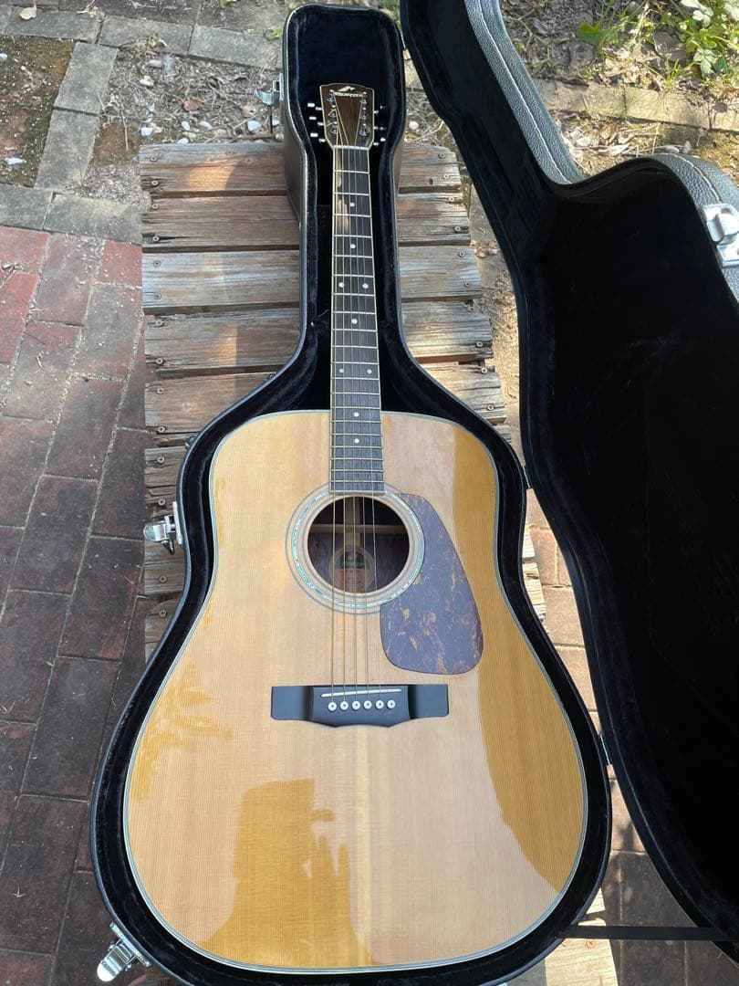 yu！！モーリスM-601アコースティックギターハカランダ材使用モデル
