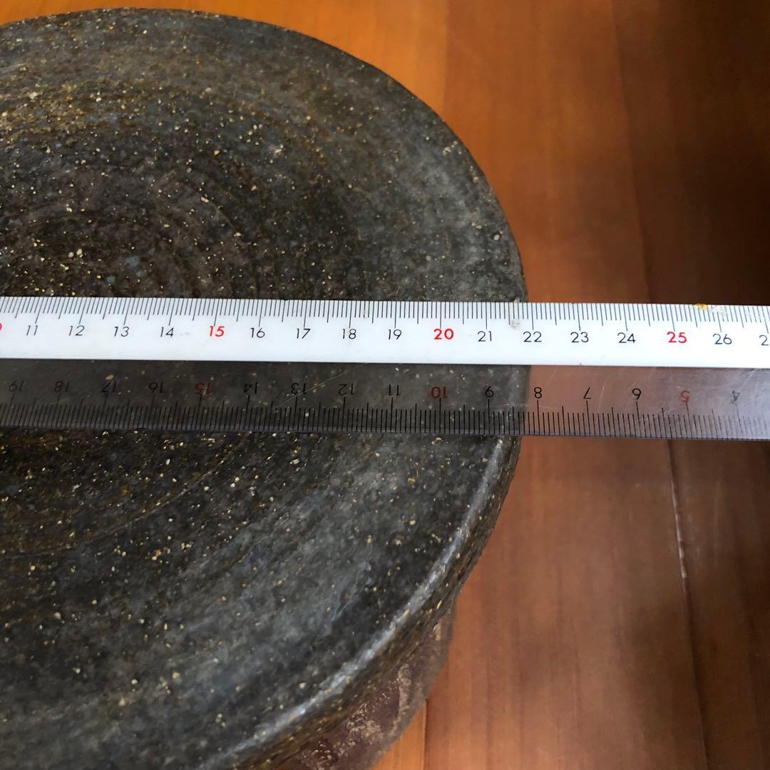 土地の風合いと紫茶色のグラデーション 花台 テラスチェア テーブル 日本伝統工芸