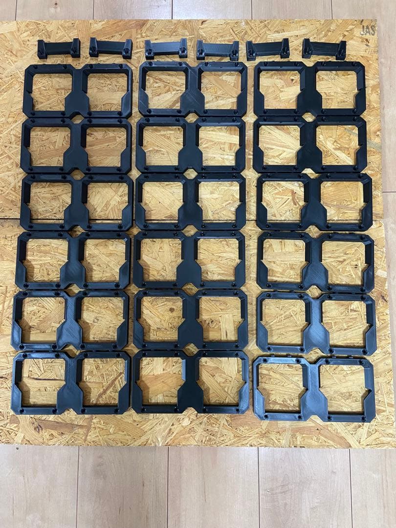 送料無料　ミルウォーキー　パックアウト　マウント　ABS仕様　Eセット　黒