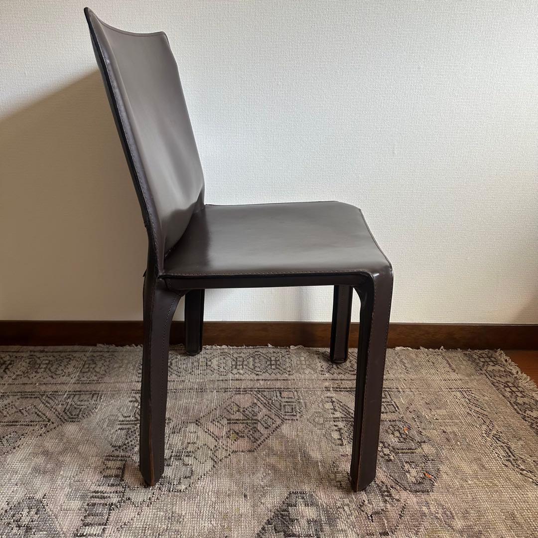 Cassina 412 キャブチェア タバコ　マリオベリーニ