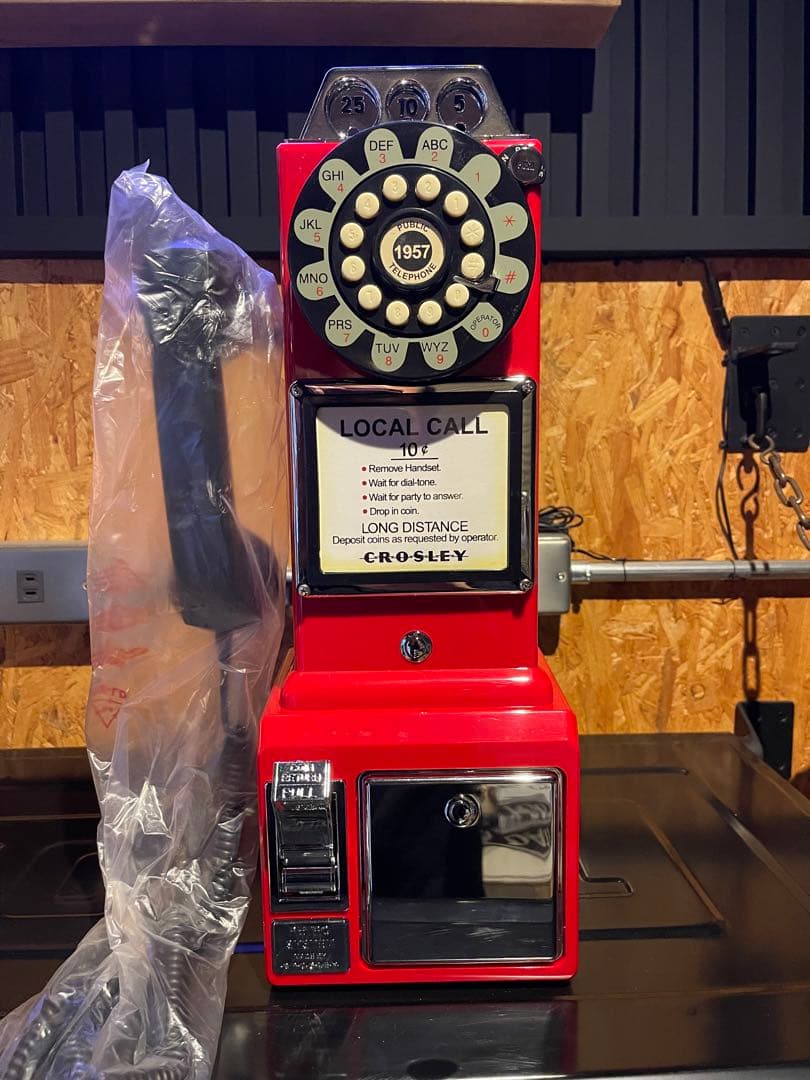 【 1950's未使用】Crosley CR56 Old Pay phone