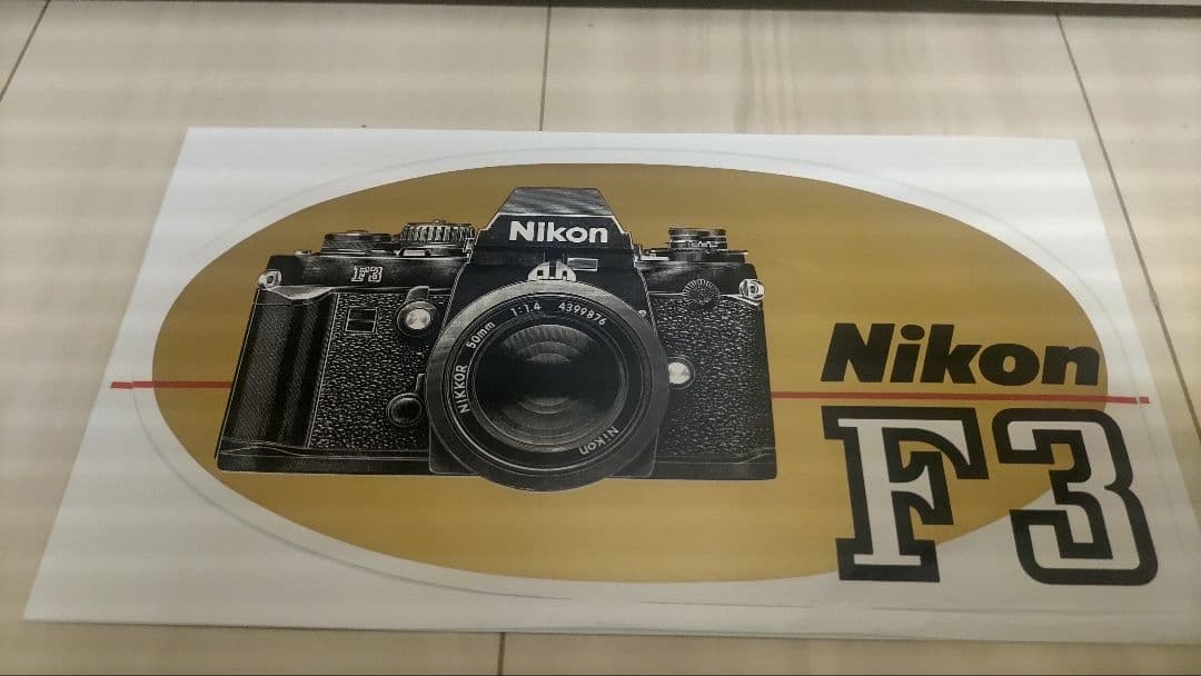 正規品　Nikon F3 ステッカーセット　シール