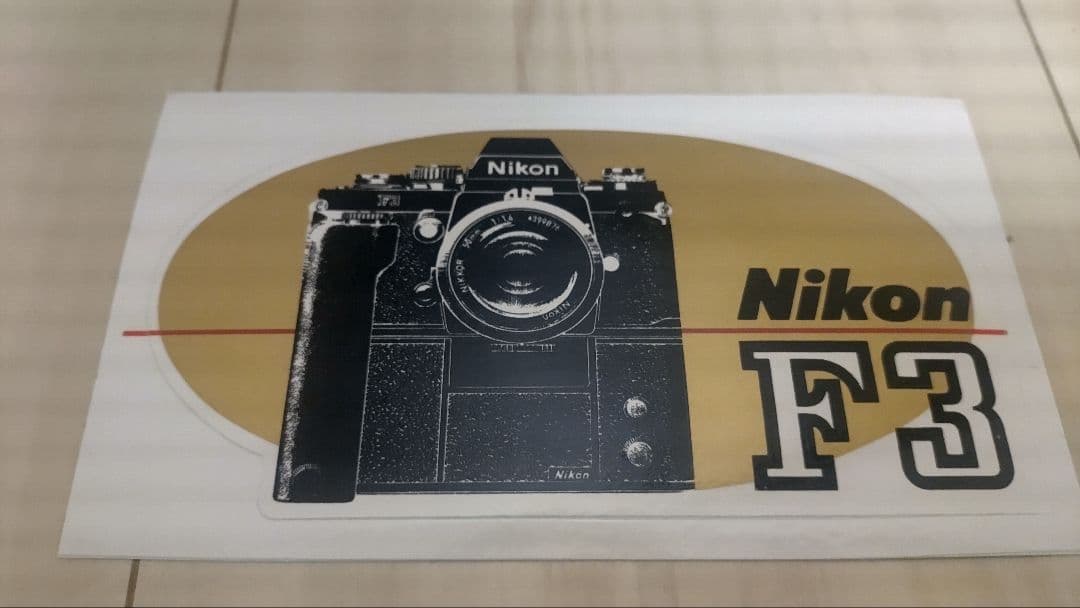 正規品　Nikon F3 ステッカーセット　シール