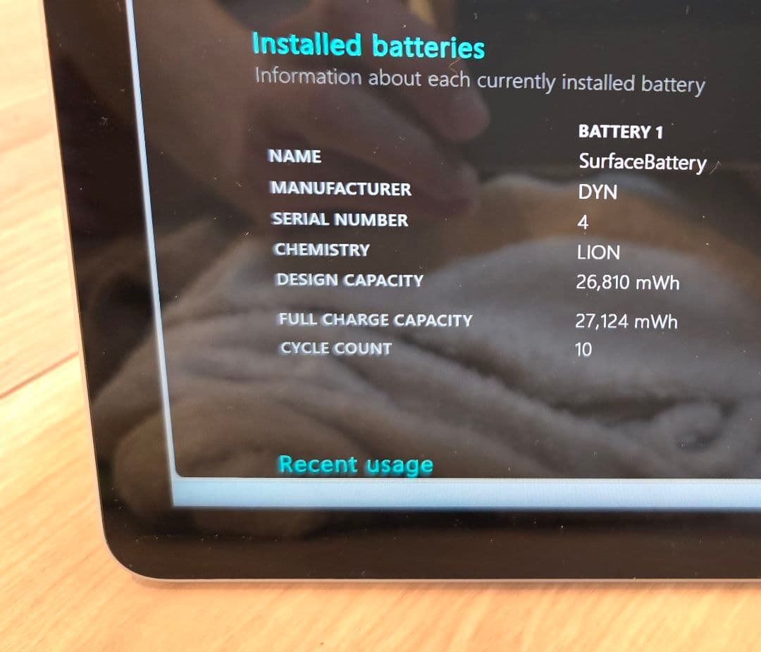 【LTE対応・ほぼ未使用品】Surface Go3 LTE Advanced