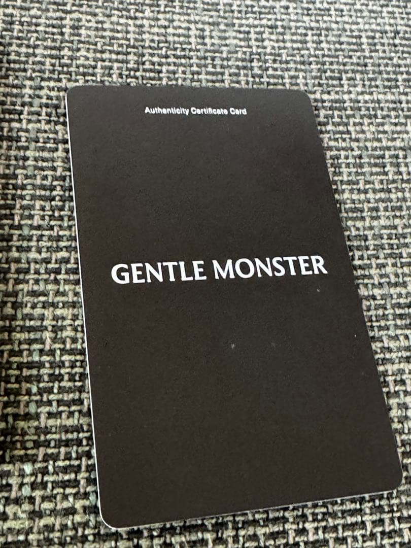 GENTLE MONSTER ブラックサングラス