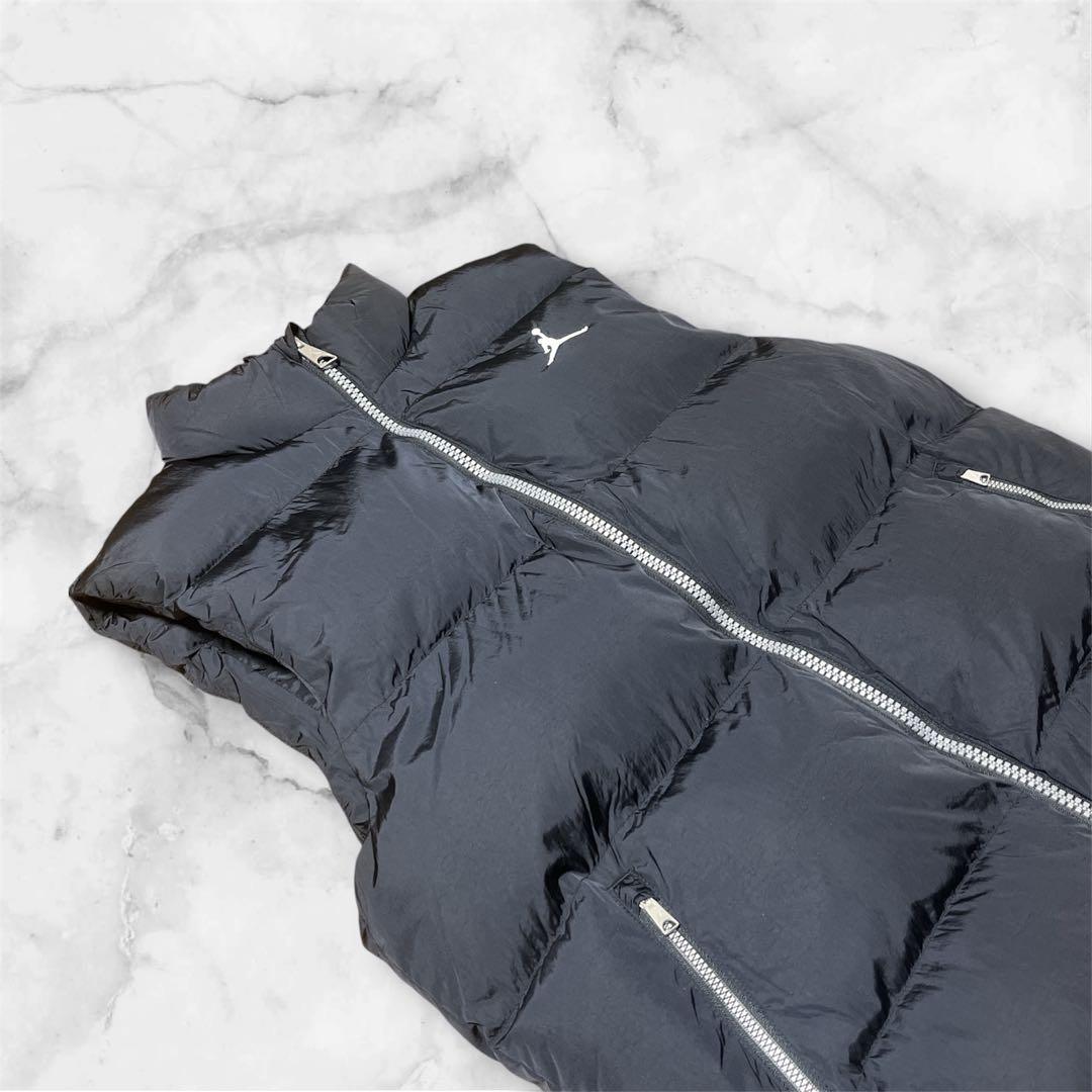 極美品 Jordan/ ダウンベスト ブラック S