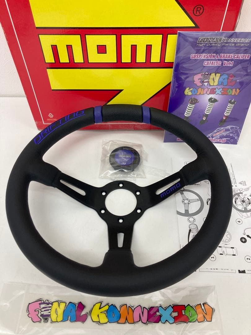 MOMO ドリフティング ステアリング　限定色　パープル　FINAL