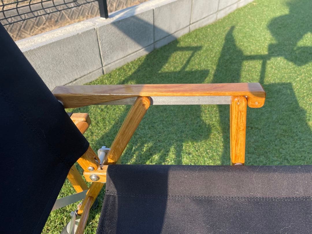 カーミットチェア　オーク　美品　NOVITA サイドテーブル付き