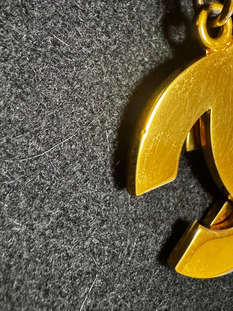 ⭐️希少【超美品】CHANEL ベルト　ゴールドCCマークスイング