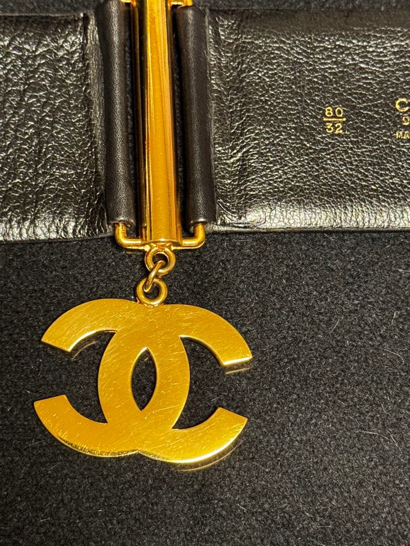 ⭐️希少【超美品】CHANEL ベルト　ゴールドCCマークスイング
