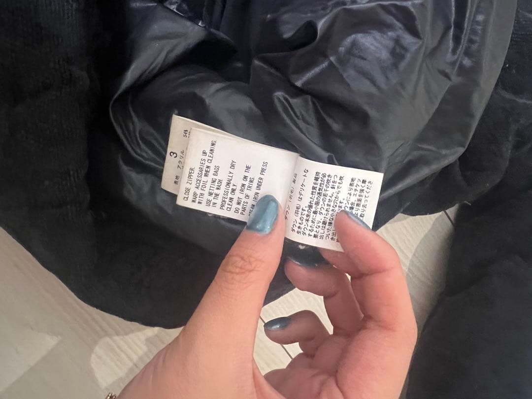 roarguns roar(ロアー)クロスガン ダウンジャケット L 黒 美品