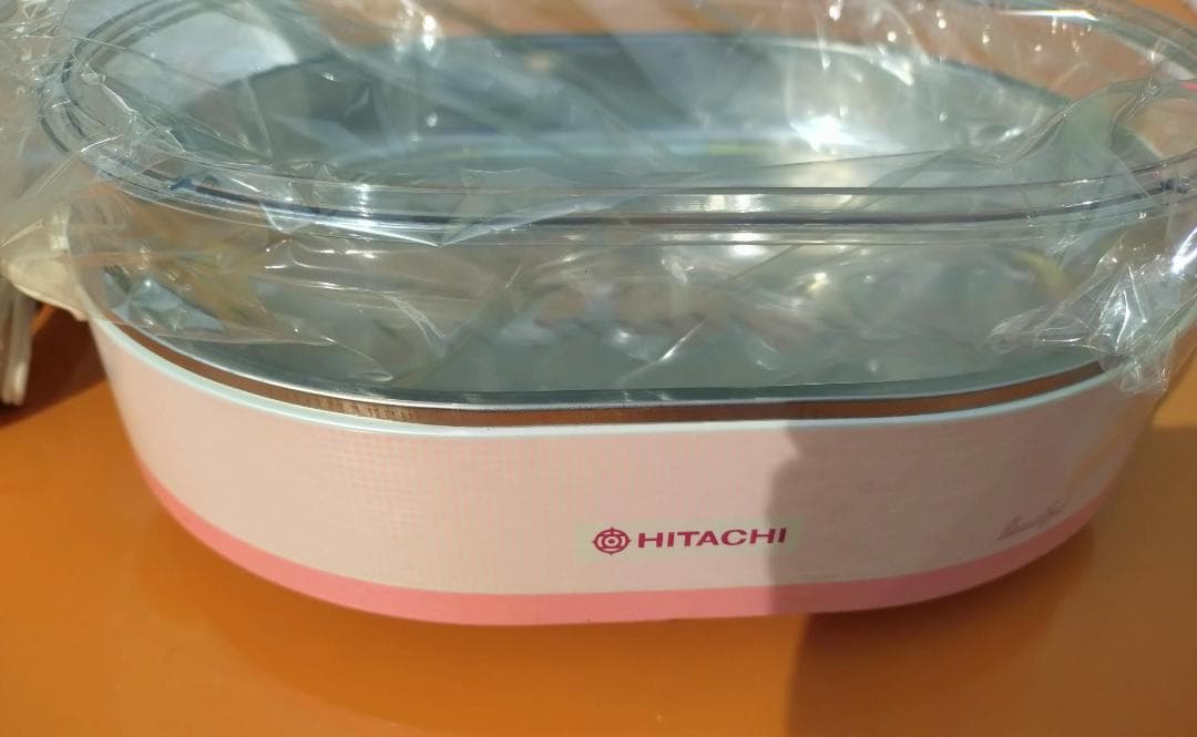 昭和レトロ【未使用品】HITACHI 日立電気保温バスケットHWー92