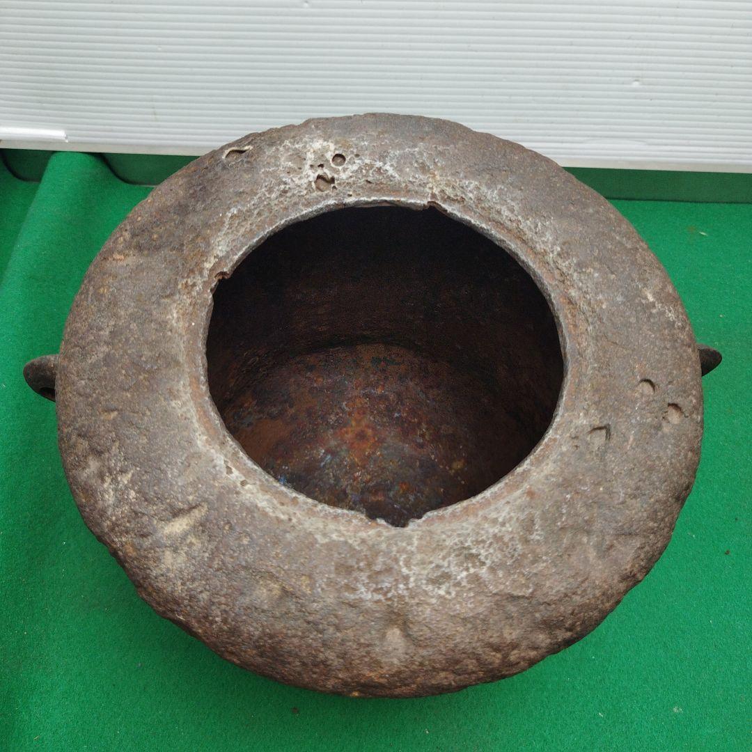 1*0様 鉄製 茶道具 釜 茶釜 筒釜