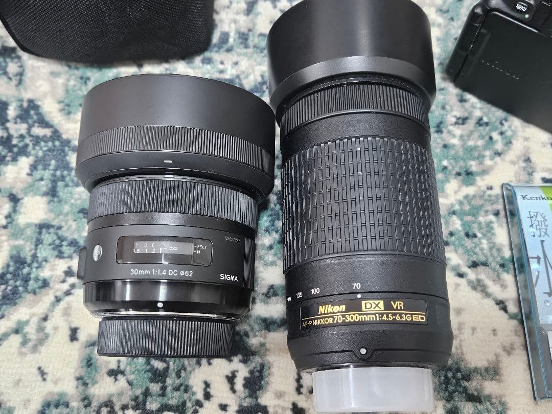 Nikon D5600ダブルズームレンズ + SIGMA30mmf1.4