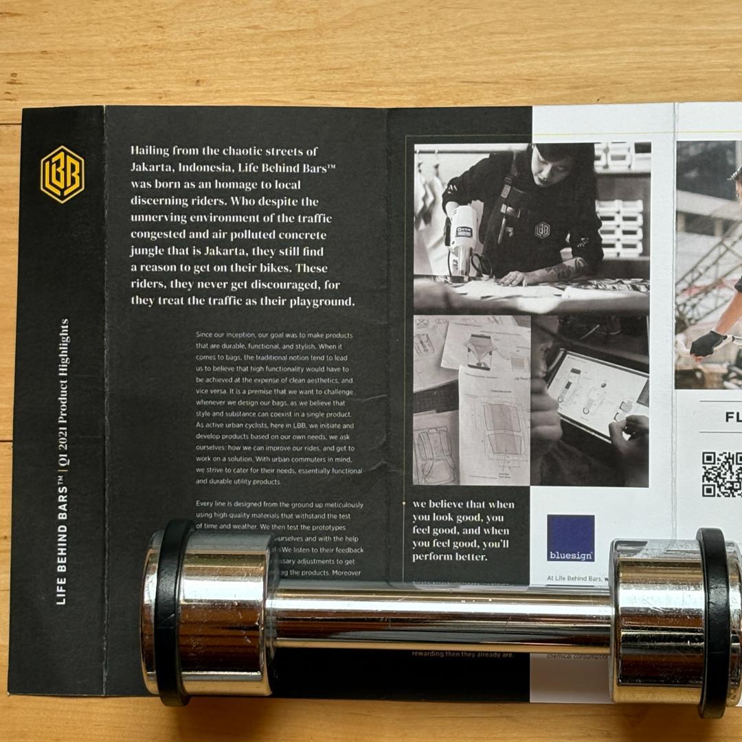 ☆Life Behind Bars☆ メッセンジャーバッグ ブラック【未使用】