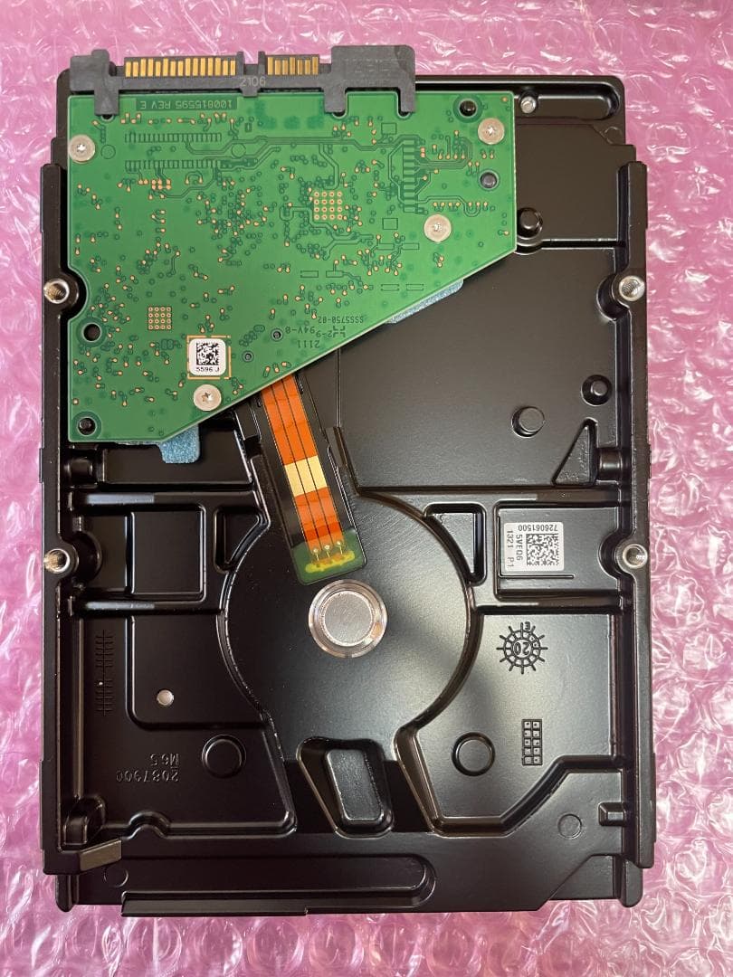 HDD 4TB ほぼ新品 3.5インチ 内蔵型 seagate製 動作保証