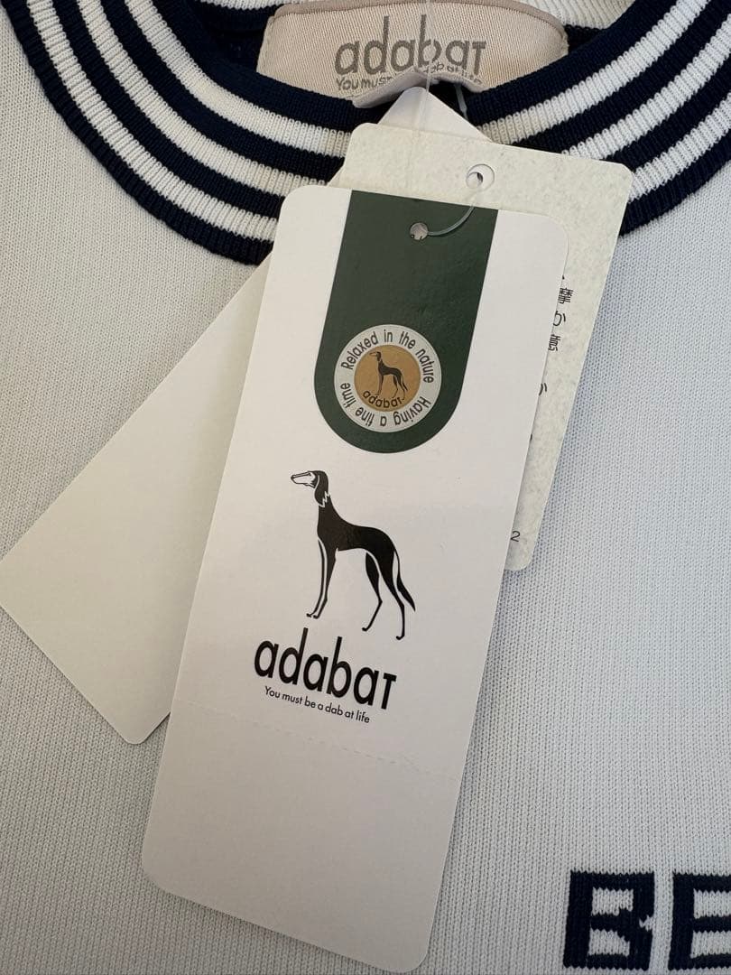 【新品タグ付き】adabat アダバット ワンピース 36(S) ゴルフウェア