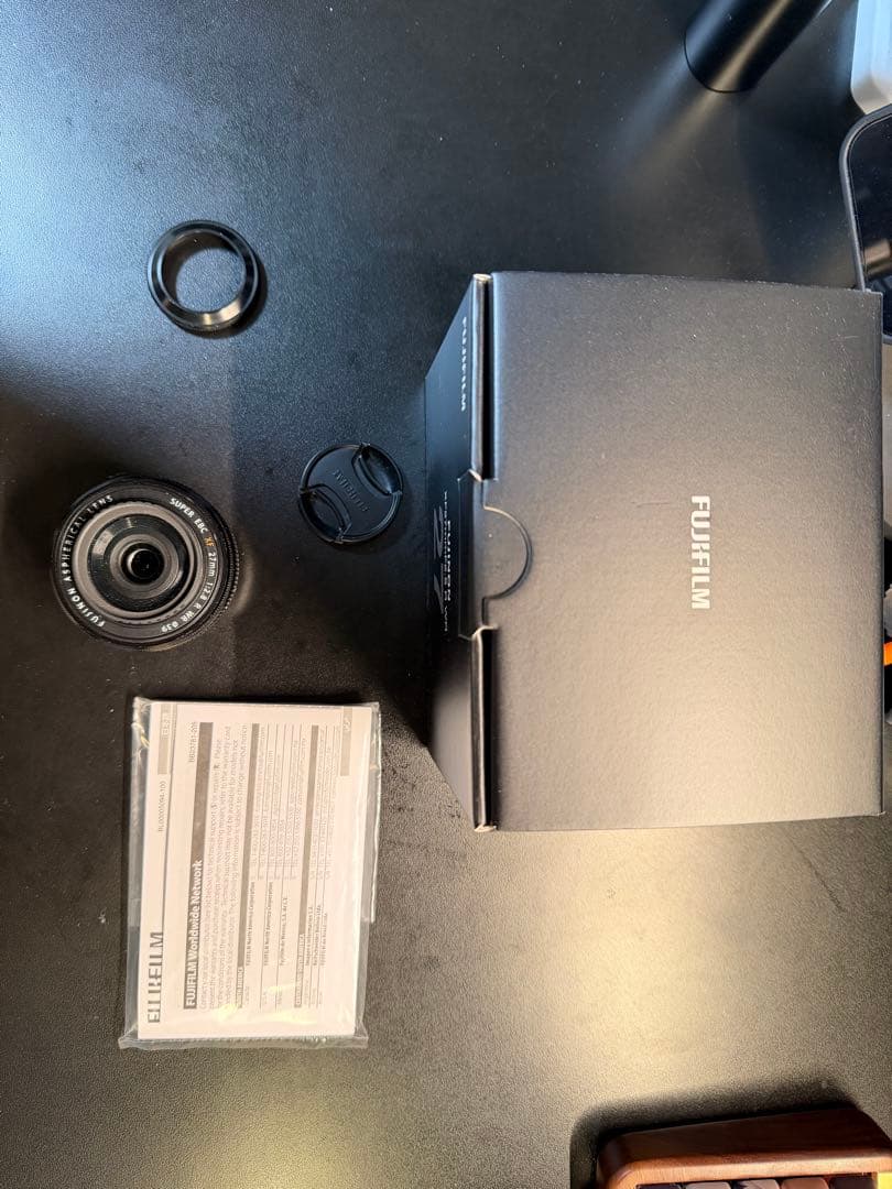 Fujifilm XF27mm F2.8 WR 単焦点レンズ フィルター付き