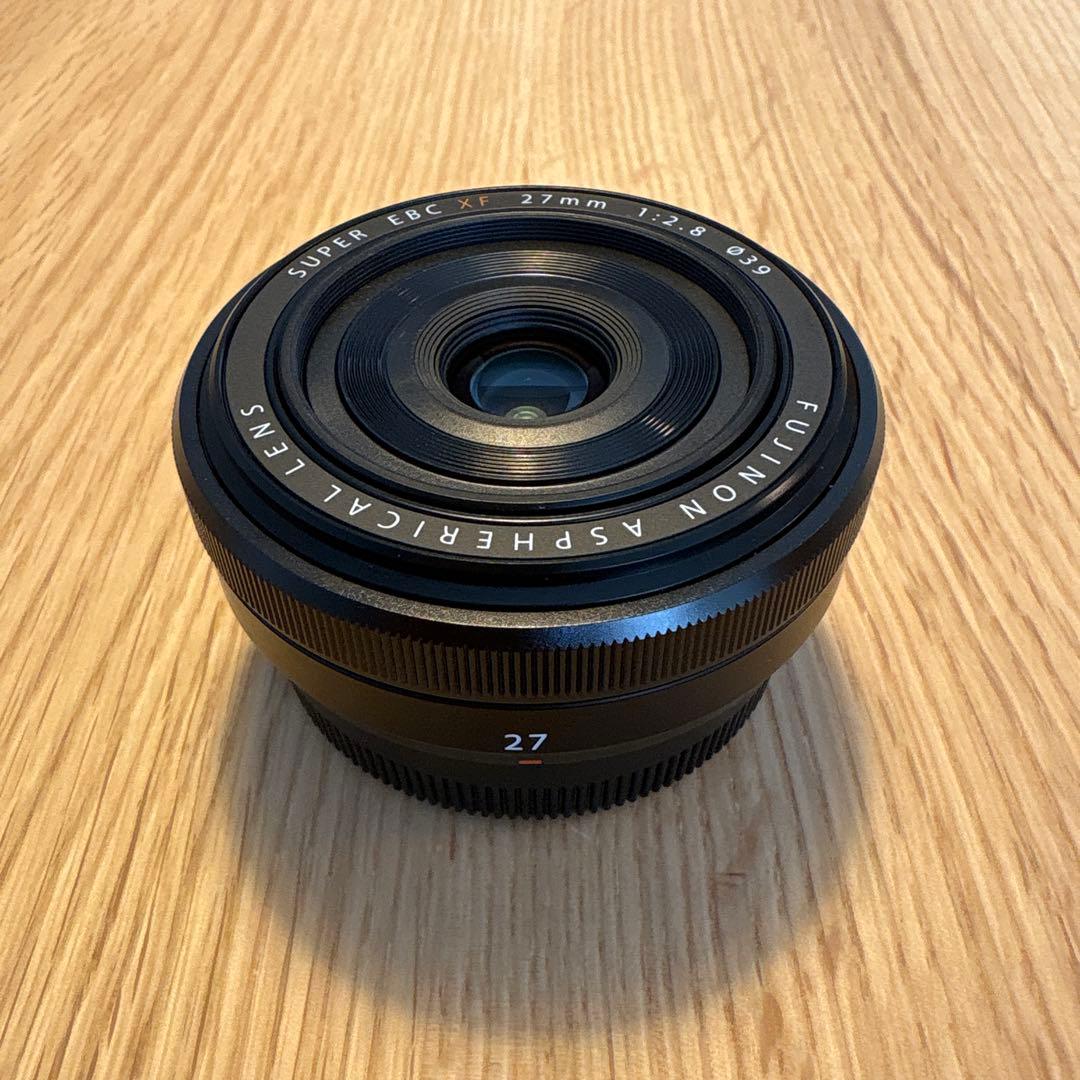 富士フイルム FUJIFILM 単焦点レンズ XF27mm f2.8