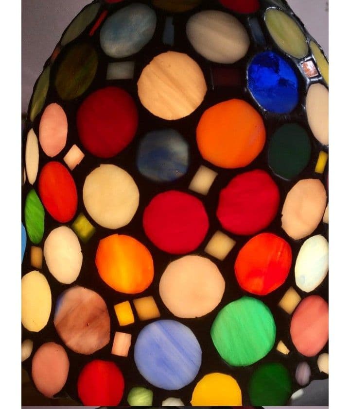 カラフル ステンドグラス ペンダントライト ステンドグラス　アンティーク