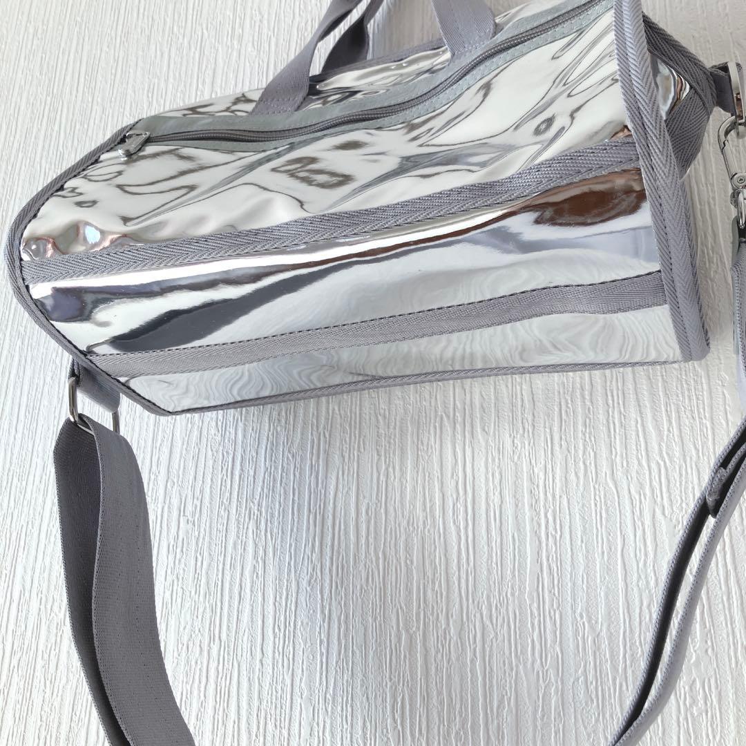 完売！美品レスポートサック2way ショルダー　ハンドバッグ　シルバー