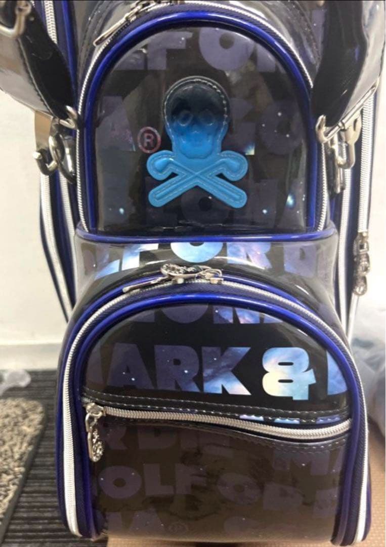 超美品・MARK&LONA マークアンドローナ キャディバッグゴルフバッグ