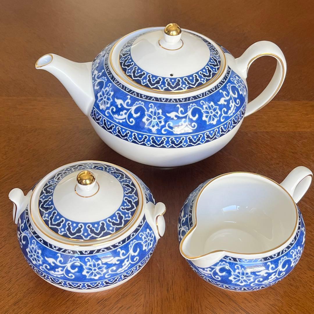 【希少品】ウェッジウッド★ボカラ★ティーポットセット