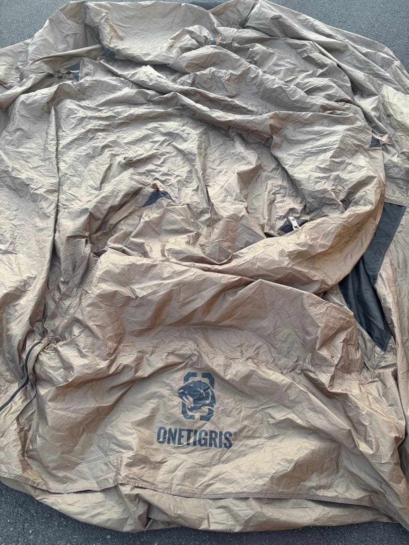 ワンティグリス ソロホームステッド 軍幕 ポリエステル パップテント