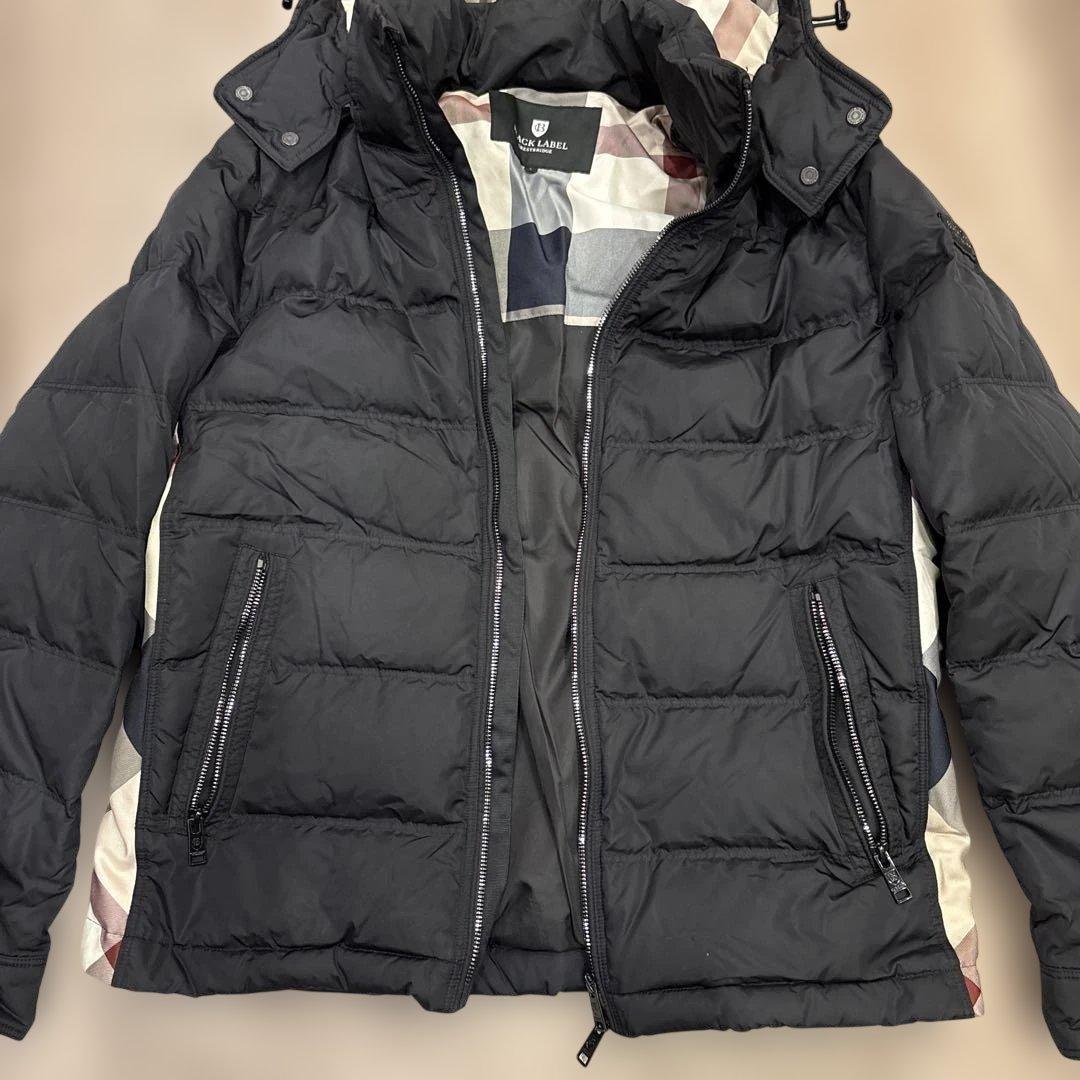 BLACK LABEL CRESTBRIDGE ダウンジャケット　黒　ブラック