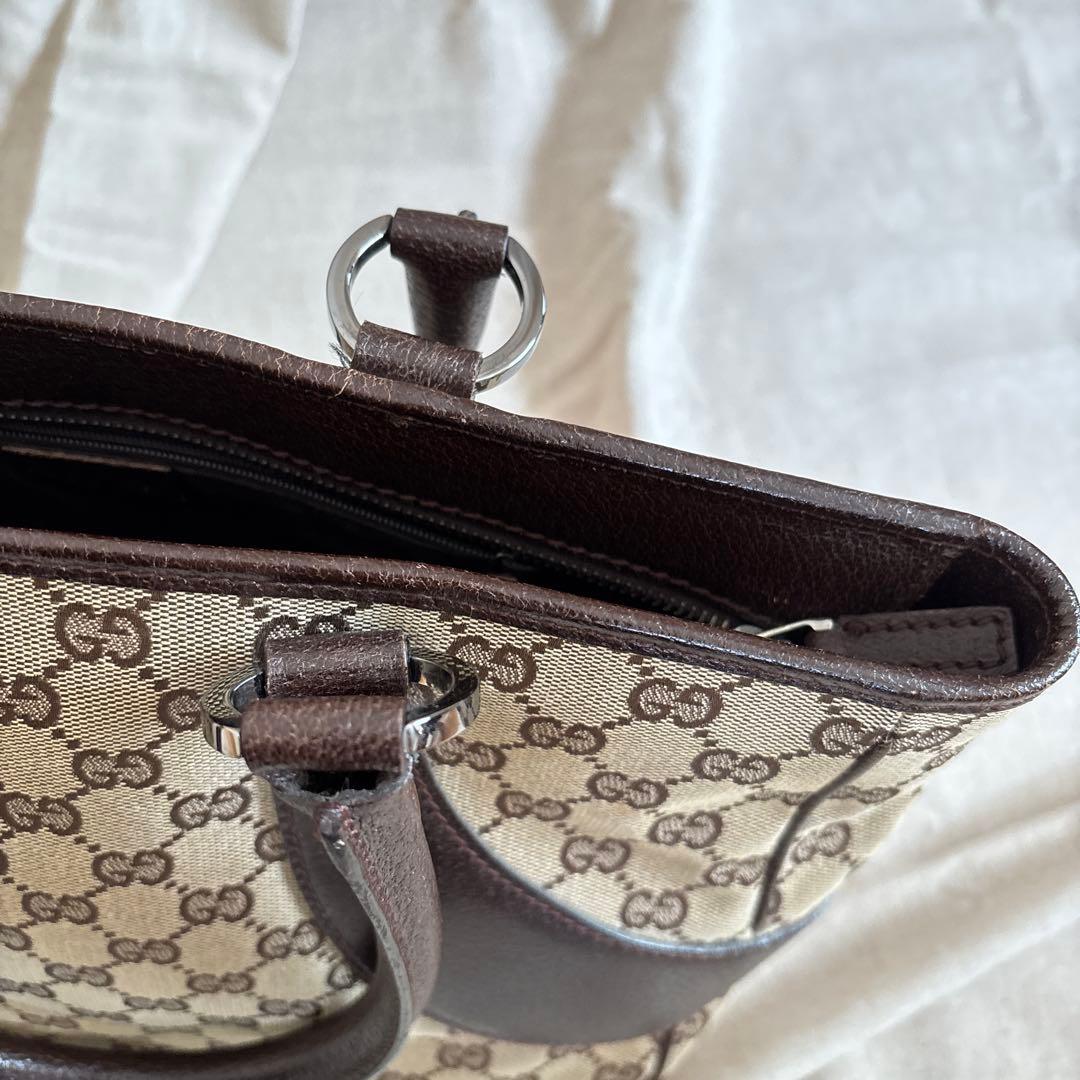 マメ様　GUCCIグッチ　ハンドバッグ